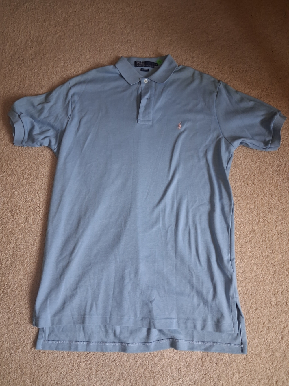 Polo by Ralph Lauren Classic Fit Light Blue Polo Shirt
